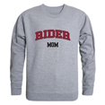 thumbnail image 1 of W Republic 564-368-HGY-03 Chandail en Molleton Col Rond en Molleton pour Femmes Rider University Broncos Mom, Gris Chiné - Grand, 1 of 1