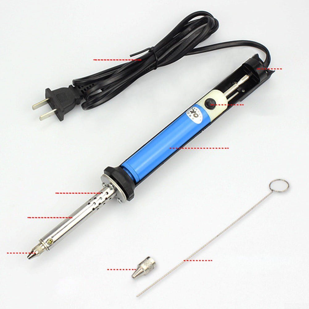 Handheld Electric Tin Suction Sucker Pen Desoldering Pump Soldering Tool 