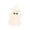 A- Ghost Lamp, variant on WWC Halloween Patchwork Ghost Figurine, Soft Warm LED Glowing Cute Ghost Night Light, Halloween Decor Toy for Bedroom Shelf Party