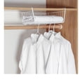 thumbnail image 6 of Trianu Under Shelf Storage Basket, 10.82*9.84*5.11 inch Cabinet Storage Bins, 2 Pack, White, 6 of 8