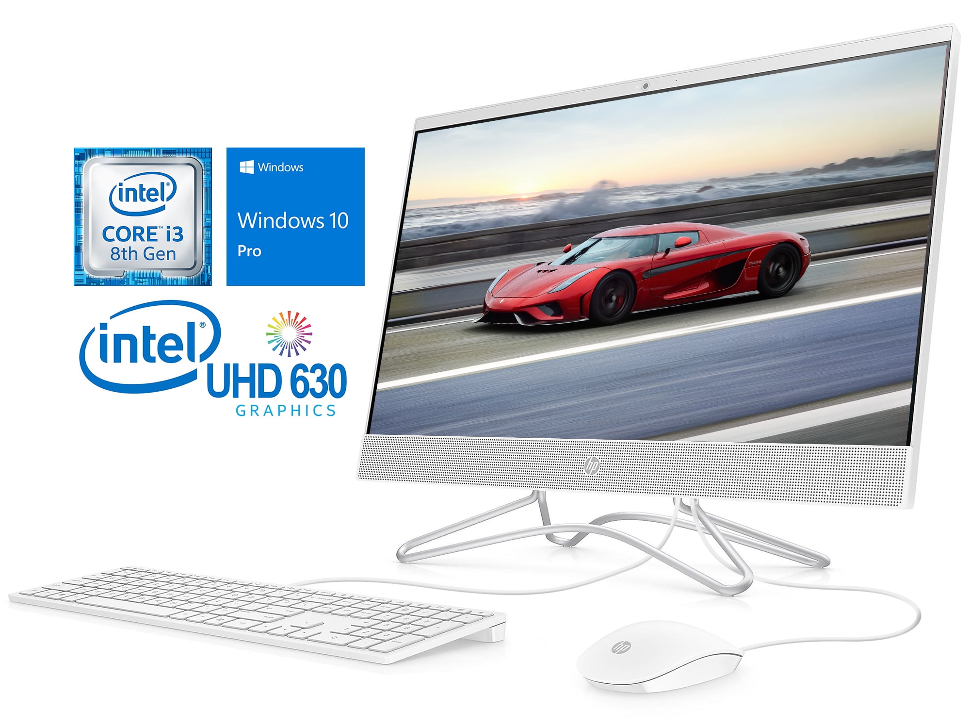 HP 22 AllinOne, 21.5" FHD Display, Intel Core i38100T 3.1GHz, 32GB RAM, 1TB NVMe SSD + 1TB