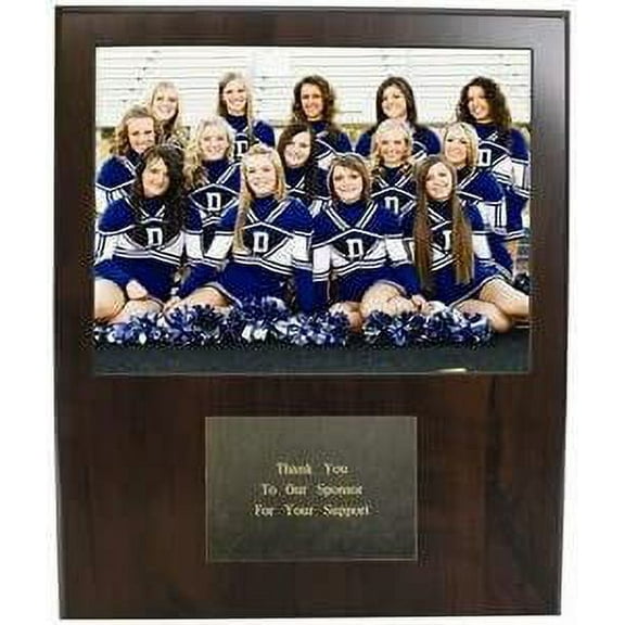 Wood 10" x 8" Photo Remembrance Plaques - Pack of 12