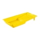 thumbnail image 1 of Caja de pintura con pequeño marco de rodillo para decoración de pared, pintura profesional reutilizable Amarillo 30x15x48cm, 1 of 9