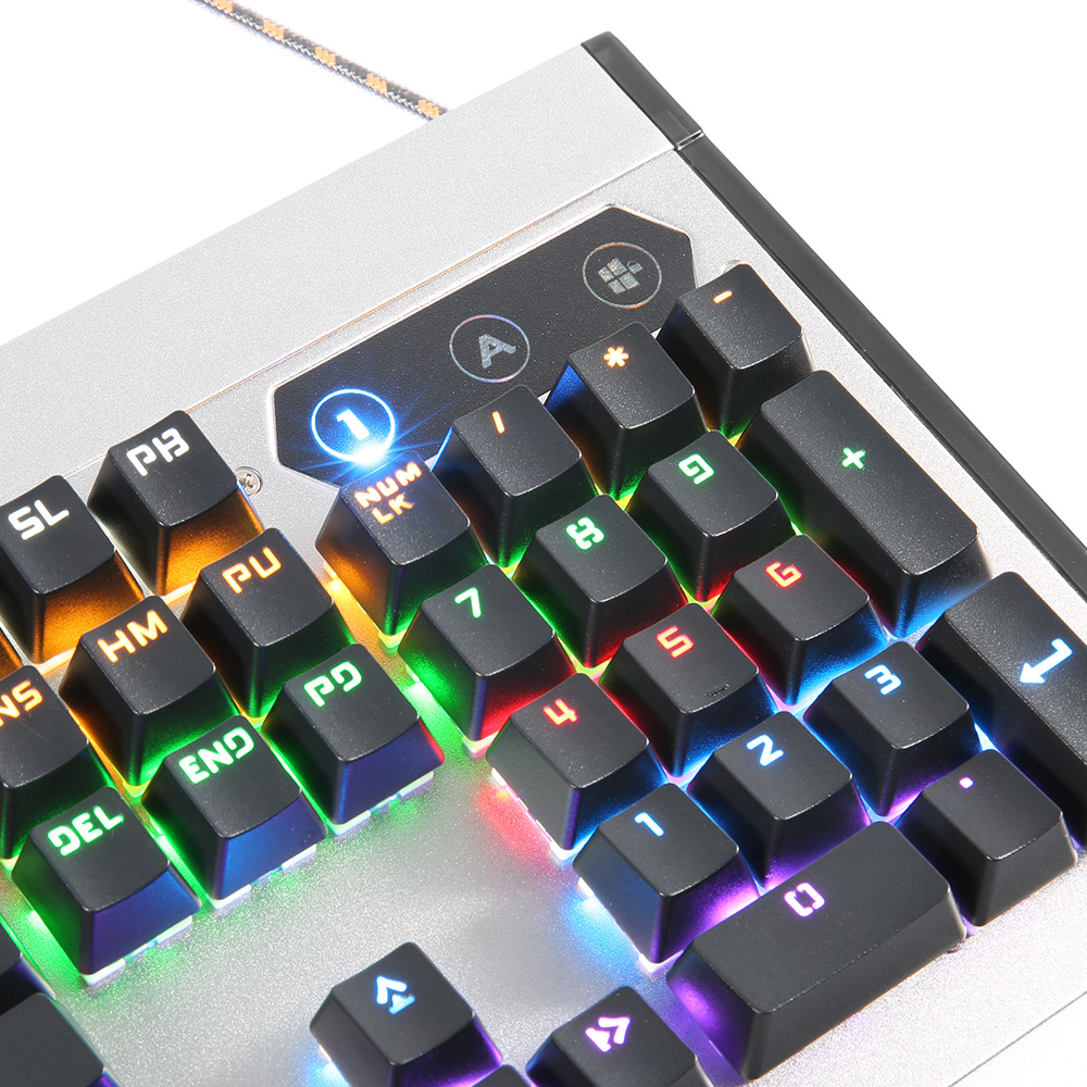 Gaming Keyboard, MAD GIGA K380 Mechanical Keyboard with LED Backlit