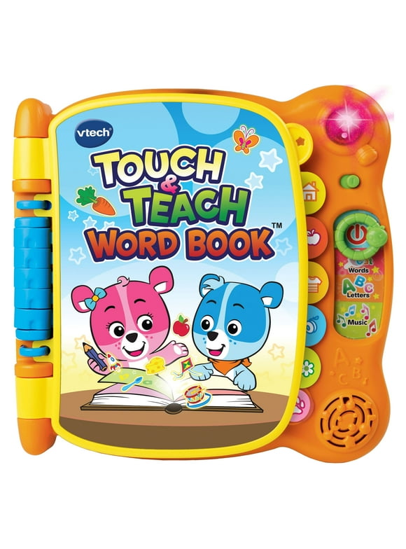 VTech Touch and Teach Word Book Featuring More Than 100 Words