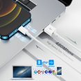 thumbnail image 3 of Cable Charger UIIAVS para iPhone Lightning de 1 m, blanco (paquete de 3), 3 of 7