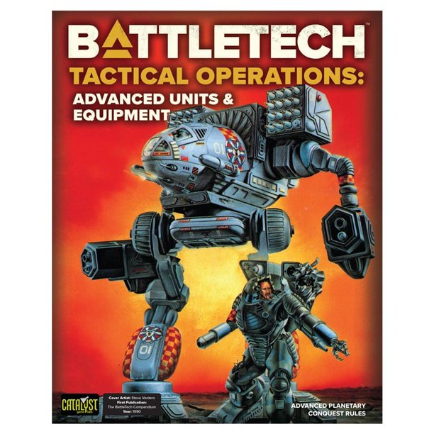 Battletech Tactical Operations Advanced Catalyst Game Labs 35003VBCAT