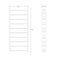 thumbnail image 2 of Rack ZAPATERA Kadabrah 10 Niveles 30 Pares Organizador Mueble, 2 of 3