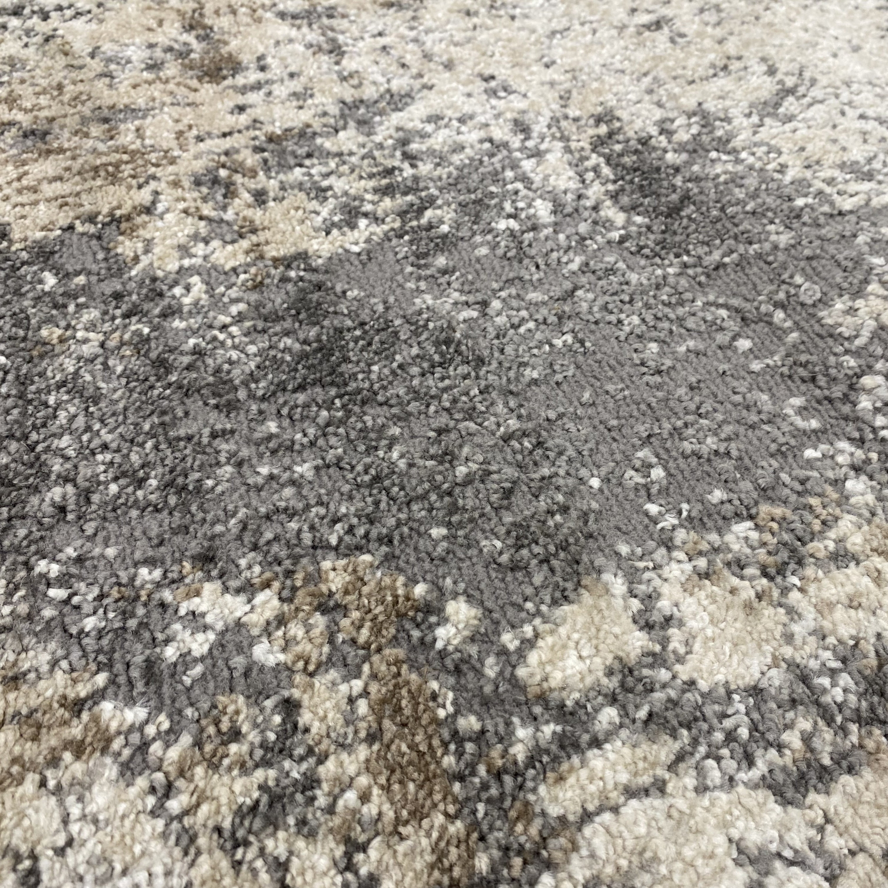 Luxe Weavers Euston Collection Abstract Area Rug 7680 Grey, Grey 8x10