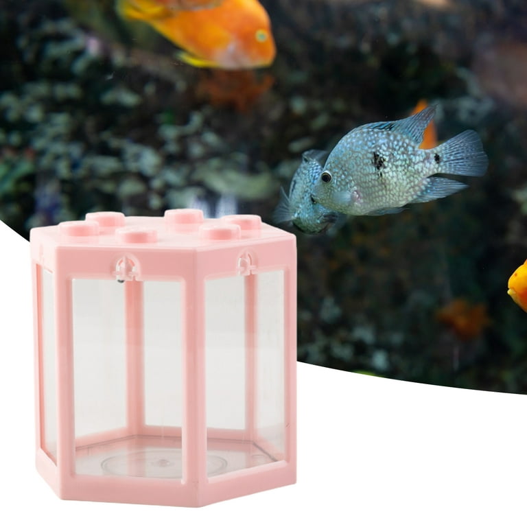 QILIN Fish Tank Transparent with Air Vent Clear Goldfish Small Betta Fish  Tank for Home Use 