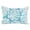 Turquoise, Teal, White, variant on Blue Monstera Deliciosa Body Pillow Cover 20 x 54 Inch Decorative Pillow Cover Summer Botanical Tropical Lumbar Pillowcase Seasonal Rectangle Cushion Case for Couch Sofa Bed Living Room