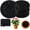 6 Inch-12 Pcs, variant on 4 Pack Pot Mesh Drainage Discs, 12 Inch Thickened Drainage Hole Insert Pads, Reusable Plant Pot Bottom Mesh Mats for Indoor Outdoor Gardening to Prevent Soil Loss and Keep Root Healthy