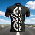thumbnail image 4 of Yaoyar Men's Cycling Bike Jersey Short Sleeve with 3 Rear Pockets- Moisture Wicking, Breathable, Quick Dry Biking Shirt, 4 of 4