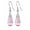 Pink, variant on DQRPSEETB Small Hoops Opal Drop Earrings Women's Drop Earrings 925 Sterling Silver Jewelry