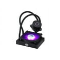 thumbnail image 4 of Cooler Master MasterLiquid ML120L RGB V2, Close-Loop AIO CPU Liquid Cooler, 120 Radiator, SickleFlow 120mm, RGB Lighting, 3rd Gen Dual Chamber Pump for AMD Ryzen/Intel LGA1200/1151 LGA 1700 Compatible, 4 of 12