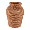 thumbnail image 1 of Cesta de mimbre, maceta colgante de ratán, maceta, cesta de flores, cesta de almacenamiento, jarrón de mimbre, cesta rústica tejida para flores, 1 of 7
