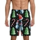 thumbnail image 1 of Fotbe Disco Mirror Ball Snowman Pantalones Cortos de Pijama para Hombre, Ropa de Dormir, Pantalones de Pijama Cortos para Hombre-Small, 1 of 6