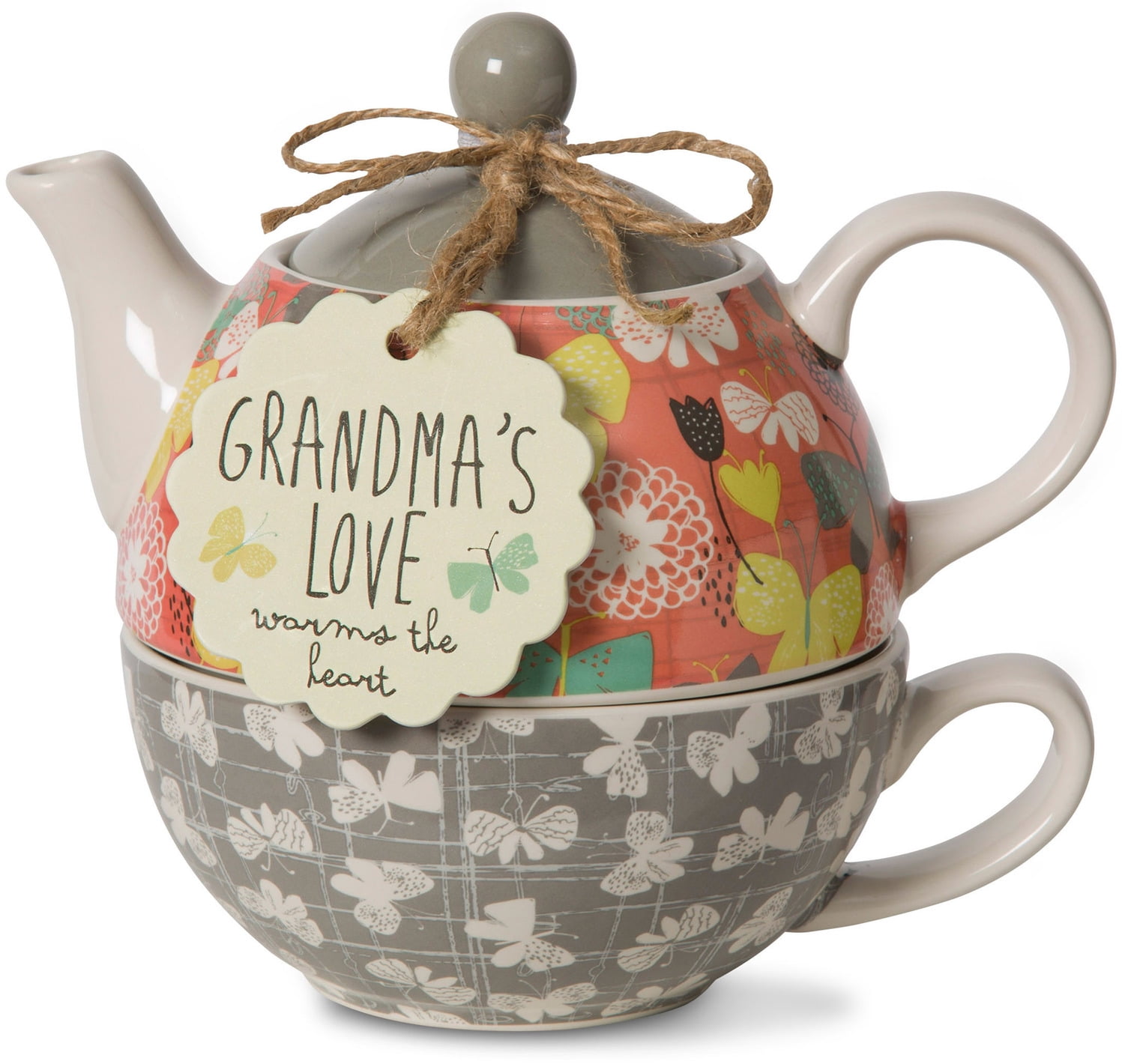 Pavilion-  15 oz. Teapot and 8 oz. Cup
