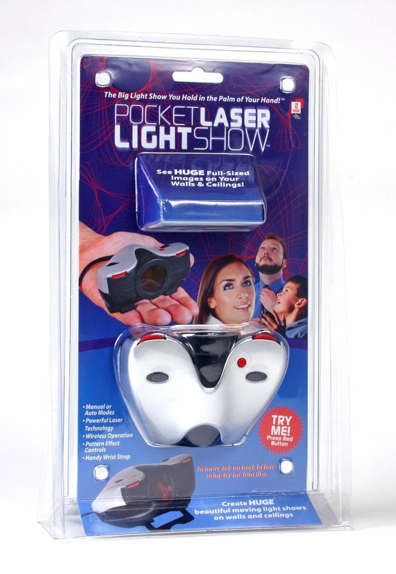 Pocket Laser light show 