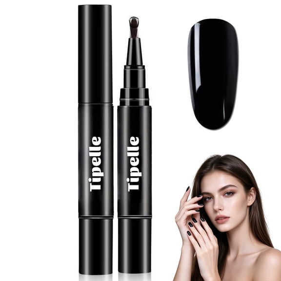 Tipelle Nail Polish Pen, Fast Dry Portable Nail Polish Marker, Glossy Nail Art Pen, Easy Precision Application for DIY Manicure, Available in Single & Multi-Color Sets (1PC)