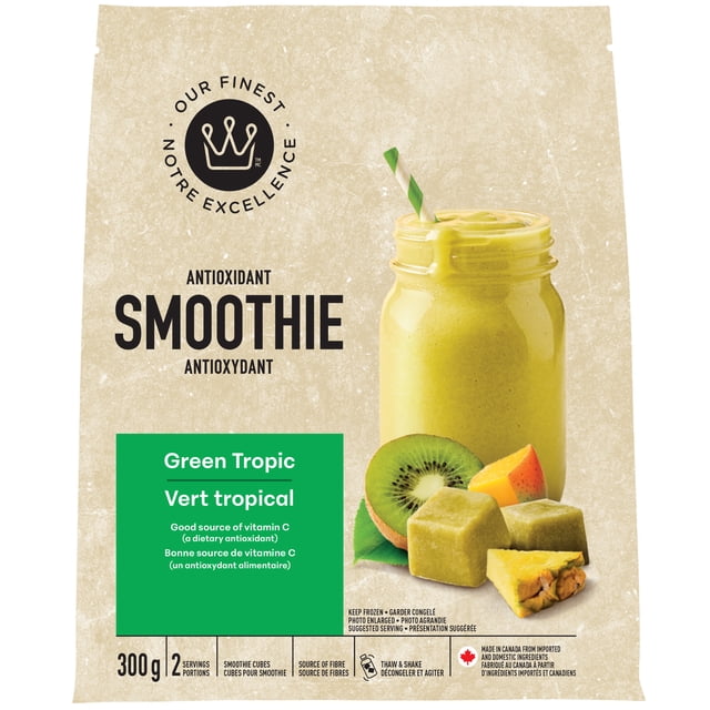 Our Finest Antioxidant Green Tropic Smoothie, 300 g (2 servings)
