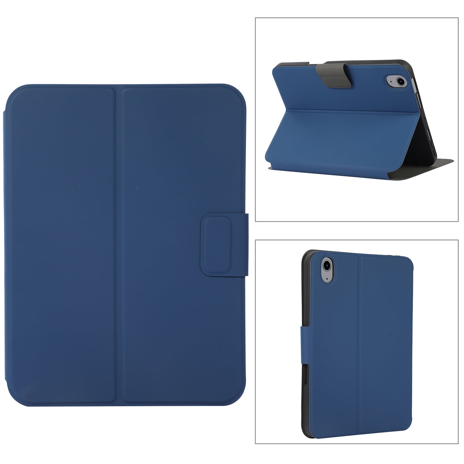 TECH CIRCLE Case for iPad 10th Generation 2022, iPad 10 Case with Pencil Holder,Premium Shock Proof Stand Folio Soft TPU Back Auto Sleep/Wake Case for New Apple iPad 10.9 inch 2022, Blue