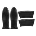 thumbnail image 3 of Juego de Fundas Manejar SartéN Hierro Fundido Antideslizante Soporte Olla Silicona Resistente para Cocina Sartenes Planchas Utensilios Negro, 3 of 5
