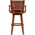 thumbnail image 4 of Boraam Tabouret de Bar Extra Grand Pivotant Broadmoor en Cerise, 4 of 6