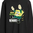 thumbnail image 3 of SpongeBob SquarePants - Bikini Bottom Beware - Men's Long Sleeve T-Shirt, 3 of 6