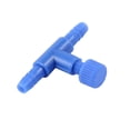 thumbnail image 4 of Unique Bargains 10 Pcs Blue Plastic 2 Way Aquarium Fish Tank Air Pump Control Valves, 4 of 5
