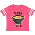 thumbnail image 3 of Inktastic Miso Cute with Miso Soup Boys or Girls Toddler T-Shirt, 3 of 5
