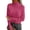 10-Hot Pink, variant on ANRABESS Turtleneck Sweaters for Women Long Sleeve Tops | 2026 Fall Winter Fashion Clothes, Office Work Daily Wear Dressy Casual Outfits, Soft Knitted Ribbed Button-Cuff Pullover Top