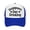 Blue, variant on Mens Two Tone Baseball Cap "It'S A Bad Day To Be A Hot Dog" Embroidered Print Black And White Adjustable Funny Daily Hats