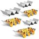 thumbnail image 1 of Taco Holders Set Of 6, Taco Stand, Stainless Steel Taco Holder, With Easy-access Handle, Each Can Hold 2 To 3 Tortillas, Oven Safe For Baking, Dishwas, 1 of 5