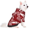 thumbnail image 2 of Haiem Christmas Holiday Pinecone for Winter Dog Hoodie Sweatshirts with Pockets Warm Dog Clothes for Small Dogs Chihuahua-Medium, 2 of 7