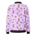 thumbnail image 5 of Women's Coats, Jackets & Vests Floral Print Cardigan Casual Tops, 5 of 5