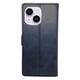 thumbnail image 1 of Funda Cartera Suave Cely Vesmir Para iPhone 14 Plus Azul Marino Con 2 micas, 1 of 4