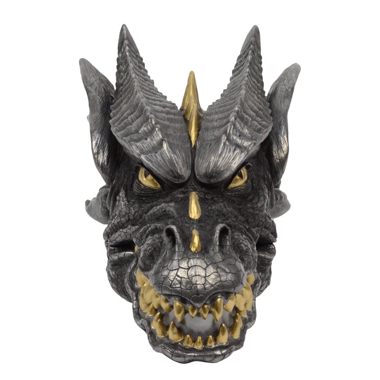 medieval dragon head