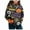 Yellow, variant on WRTFVZA Child Toddler Boys Girls Halloween Long Sleeve Letter Prints Warm Hoodie Pullover Tops Kids Sweat With Pumpkin Print Clothes