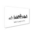 thumbnail image 3 of Salt Lake City Utah Skyline WB-BW' Canvas Art by Marlene Watson, 3 of 4