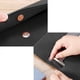 thumbnail image 2 of 8X Carpeta de Archivos A4 de de PU Soporte de Documentos Carpeta de Sobre de Cartera A Prueba de Agua Estuche con A PresióN (Negro), 2 of 5