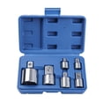 thumbnail image 1 of Mistaha 6-Piece Square Head Socket Adapter Set with Ratchet Wrench Conversion Kit - Impact Socket Converter Set for Electric Ratchet Wrench - Universal Joint Socket Adapter Kit - Rotating Square Head, 1 of 6
