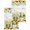 Yellow, variant on Spring Gnomes Kitchen Dish Towels for Drying Dishes Set of 4, Botanical Budding Sunflowers Buffalo Plaid Waffle Weave Microfiber Hand Tea Bathroom Towels Quick Dry & Absorbent Towel 12x12