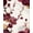 White,  Pattern 4, variant on ODIKA 4'x6' Machine Washable Non-Slip Area Rug, Plum Blossom Non Slip Comfort Floor High Traffic Rug, White, 60307