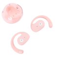 thumbnail image 1 of Al Translation Earbuds, Real Time Translator Device Earbuds Transcribes Ear Hook with Charging Case for Learning Pink, 1 of 7