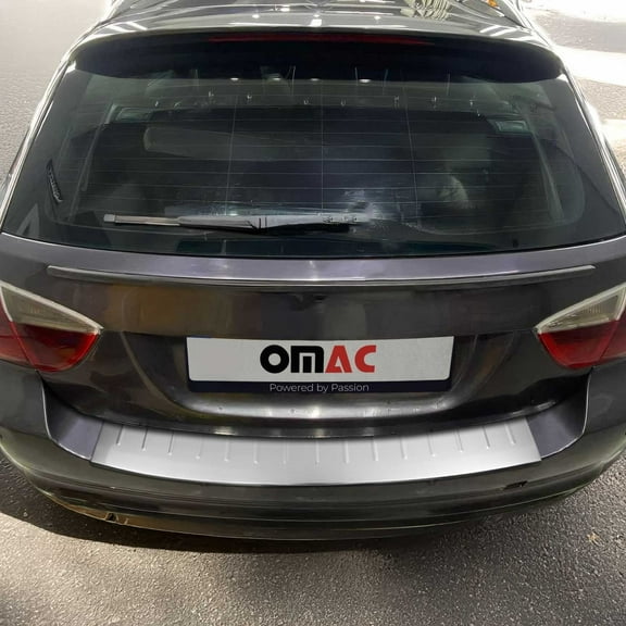 Rear Bumper Sill Cover for BMW 3 Series 325i 323i Sedan Touring 2009-11 S.Steel