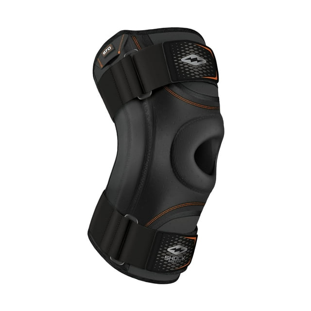 Shock Doctor Knee Stabilizer with Flexible Support Stays, Black, XX-Large