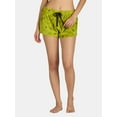 thumbnail image 2 of The Grinch Women’s Velour Pajama Shorts, 2-Pack, Sizes XS-3X, 2 of 5