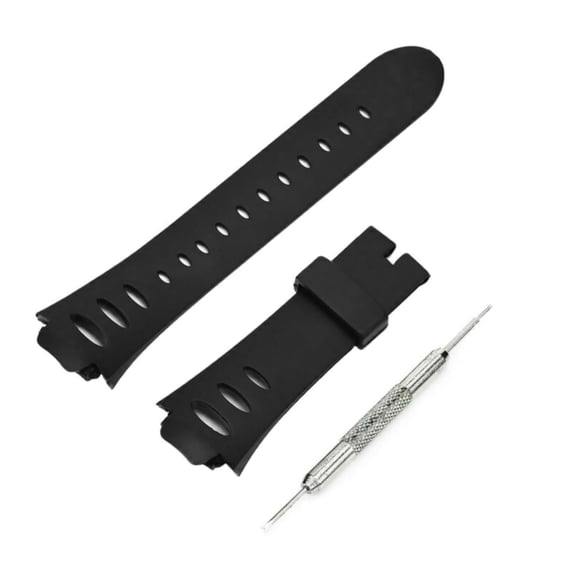 Replacement Watch Band for SUUNTO OBSERVER SR Durable Rubber , Adjustable, with Installation Tool