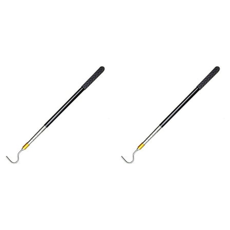 2pcs 61inch Snake Hook Reptile Catcher Stick Pole,Snake Handling Tool Kit for Rattlesnakes Python Copperhead Removal